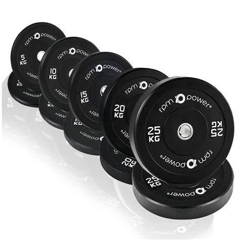 BalanceFrom HOPRO Olympic Bumper Plate Weight Plate With Steel Hub