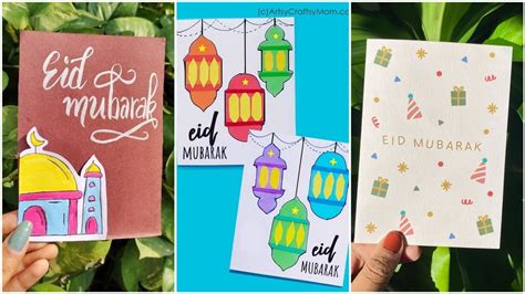 Eid Cards 💌 Diy Eid Cards Ideas Eid Cards Designs Simple And