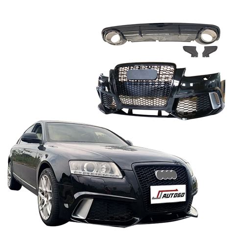 Front Bumper Audi A6 C6 2004 2008 Look RS6 Bimar Tuning