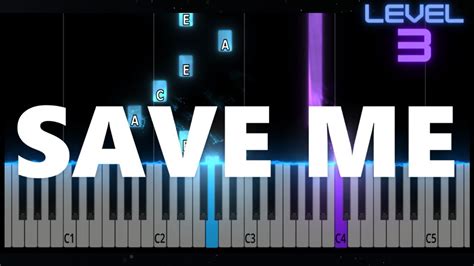 Save Me Jelly Roll Ft Lainey Wilson Intermediate Piano Tutorial Youtube