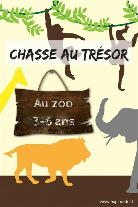 Pingl Sur Chasse Au Tresor Enfant