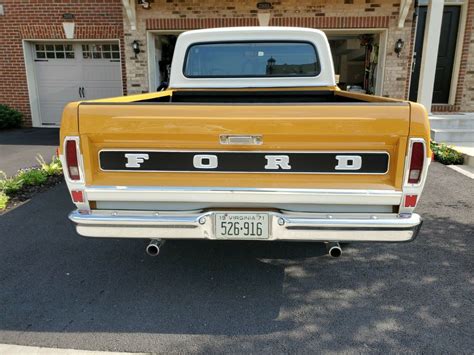 Classic vintage Ford F100 pickup truck for sale