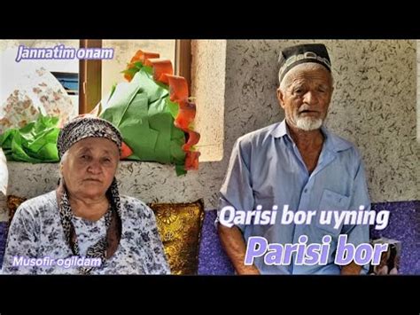 Qarisi bor uyning parisi bor jannatim onam. tabriklar uchun ...