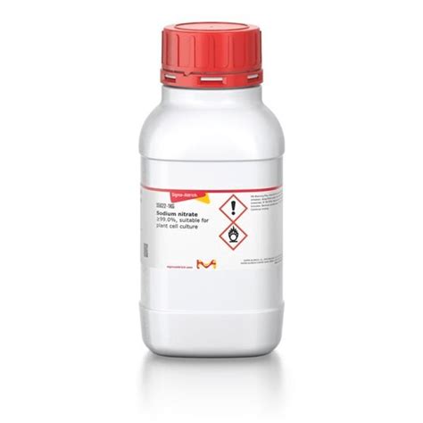 Sigma Aldrich Sodium Nitrate 1 Kg S5022 1KG At Zoro