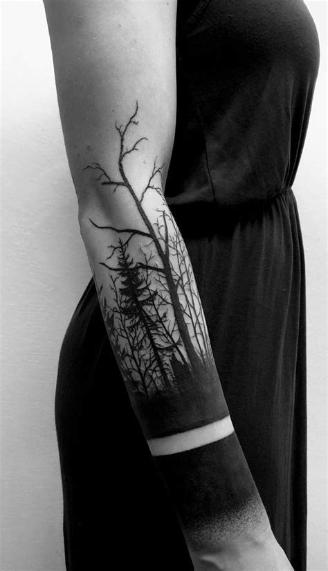 50 Gorgeous And Meaningful Tree Tattoos Inspired By Natures Path In