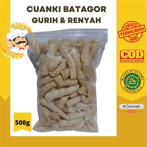 Jual Cuanki Kering Cuanki Batagor Cuanki Lidah 500gram Gurih