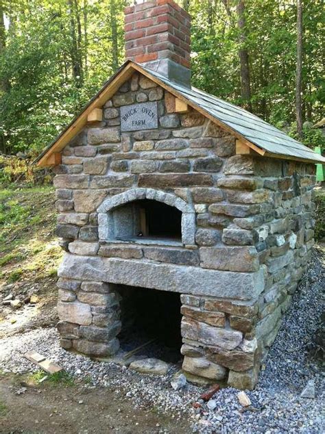 A Brick Oven My Father In Law Built For His Organic Farm Outdoor