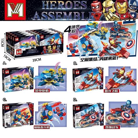 Jual Mainan Lego Super Hero Avengers Lego Heroes Assemble / Mainan ...