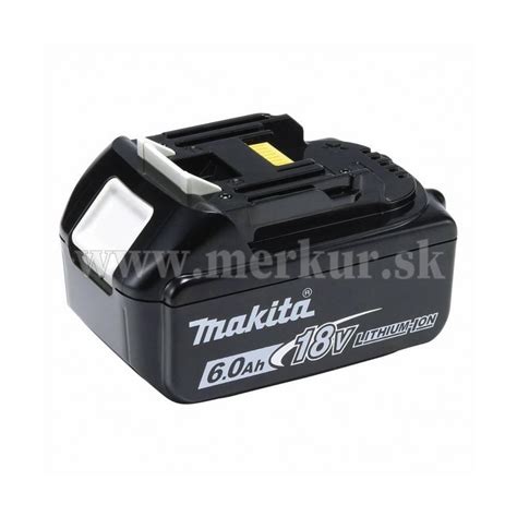 MAKITA BL1860 akumulátor 18V 6Ah Merkur Slovakia