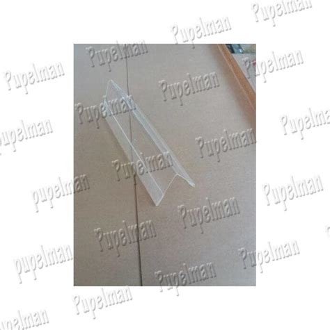 10pcs Display Nama Name Plate Name Tage Segi Tiga Name Tag Akrilik Mika