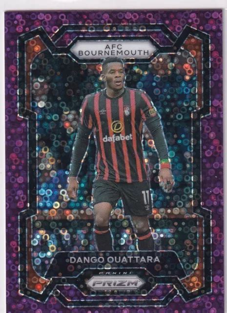 Panini Prizm Premier League Num Ro Dango Ouattara Purple