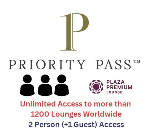 Priority Pass Unlimited Lounge Access 1 Year Membership Member Sq Krisflyer Miles Plaza Premium