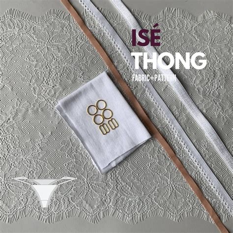 Lingerie Sewing Set Incl Pattern Sewing Description Diy Lingerie Package Etsy