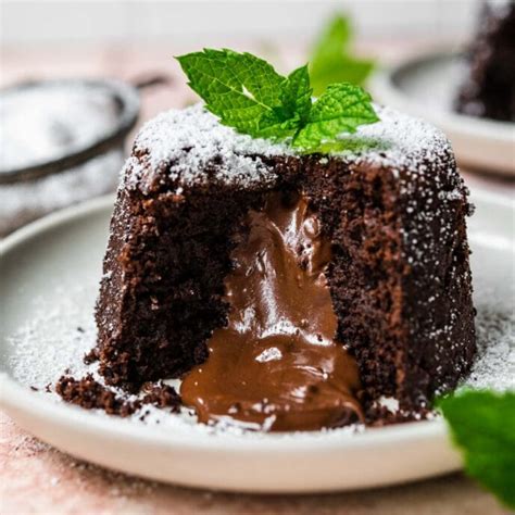 Molten Chocolate Cake Recipe Dinner Then Dessert