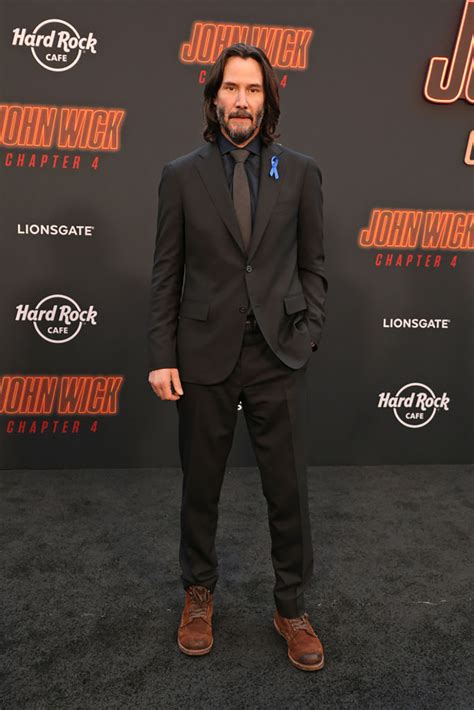 Keanu Reeves Pays Tribute To Lance Reddick At John Wick 4 Premiere