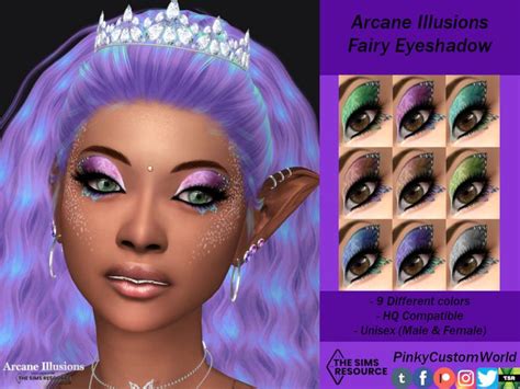 The Sims Resource Arcane Illusions Fairy Eyeshadow Illusions