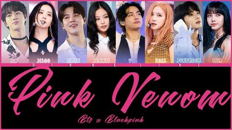 How Would Bts X Blackpink Sing Pink Venom By Blackpink Color Lyrics