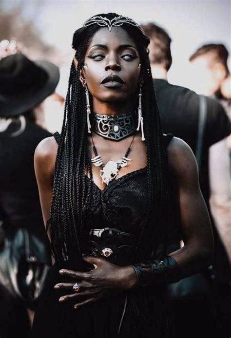 Afro Gothic Persönlichkeitsinspiration Schöne menschen Afro punk