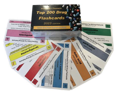 Top Drugs Drug Flash Cards