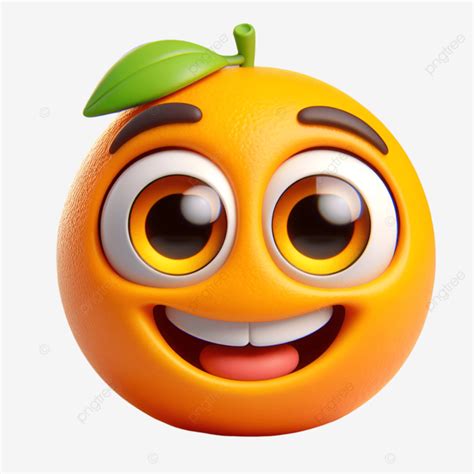 Fruta Emoji Naranja Png Emojis De Frutas Emoji Naranja Fruta Png Y