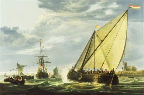 Shipping On The Maas Dordrecht By Aelbert Cuyp USEUM