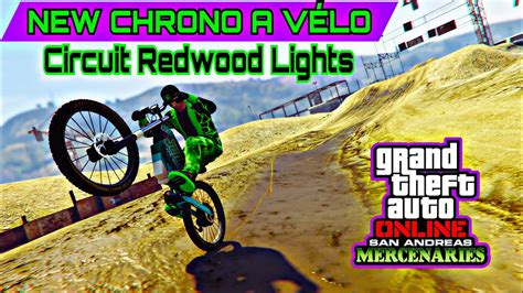 NEW CHRONO A VELO BATTRE Le CONTRE LA MONTRE Circuit Redwood Lights