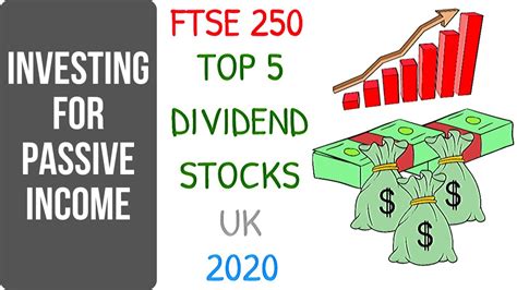 Top 5 Dividend Stocks Ftse250 Uk 2020 Investing For Passive Income