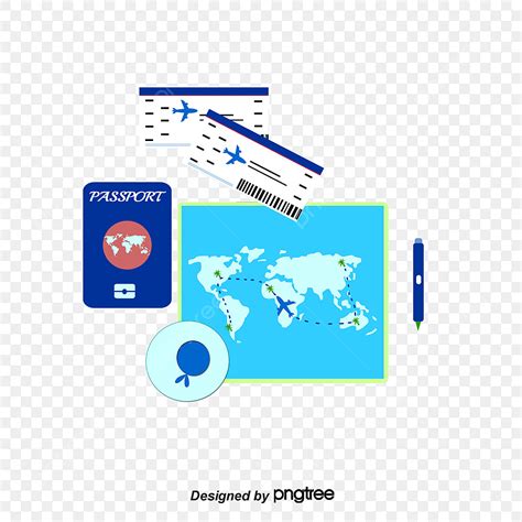 Travel Route Hd Transparent Travel Route Plan Vector Png Travel Plan