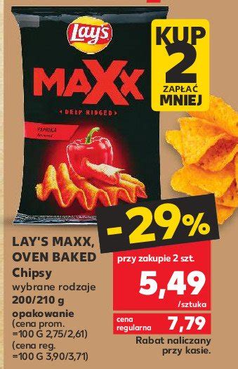 Chipsy Czerwona Papryka Lay S Maxx Mocno Pogi Te Frito Lay Lay S Cena