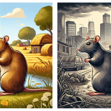 Quelle Est La Diff Rence Entre Un Rat Des Champs Et Un Rat Des Villes