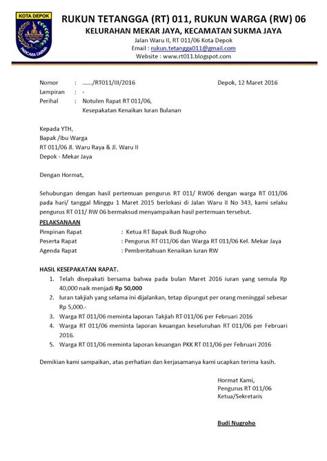 Contoh Agenda Rapat Wood Scribd Indo