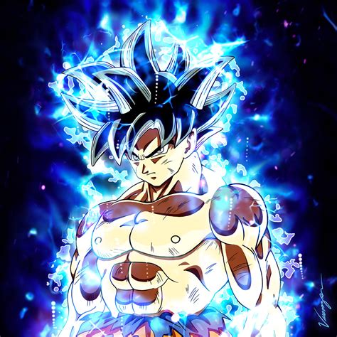 Goku Migate No Gokui Personal Artwork On Pantone Canvas Gallery