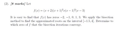 Solved 4 25 Marks The Following Problems Are About The