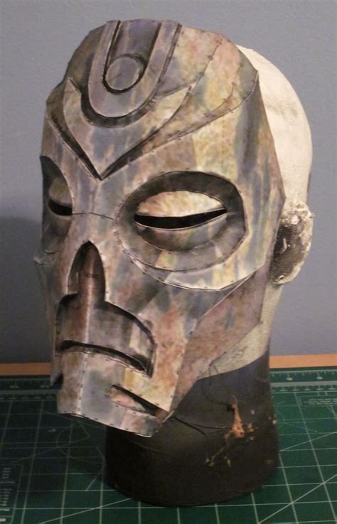 Skyrim Dragon Priest Mask by hsholderiii on DeviantArt