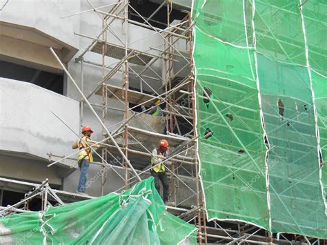 MALACCA MALASIA MAC 29 2017 Los Trabajadores De La Construcci N