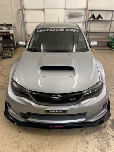 11 14 Wrx Sti Front Splitter Invictus Aero