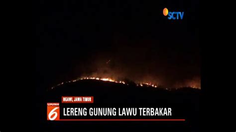 Berita Gunung Lawu Terbakar Hari Ini Kabar Terbaru Terkini Liputan