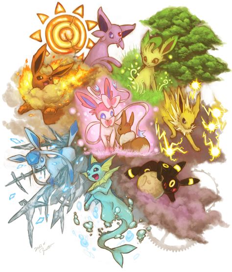 Eeveelution Pokémon Page 2 Of 8 Zerochan Anime Image Board