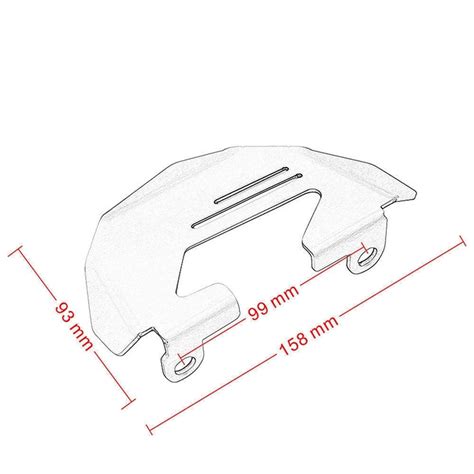 Motorfiets Aluminium Remklauw Cover Guard Cap Besc Grandado