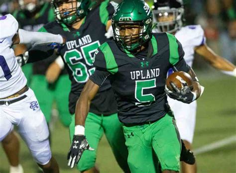 Upland Football Team Takes Down Rancho Cucamonga For Share Of Baseline