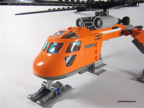 Review Lego City 60034 Arctic Helicrane Jays Brick Blog