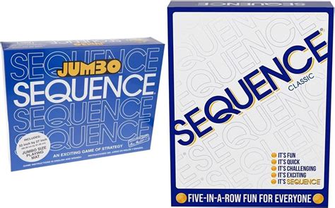 Jumbo Sequence Box Edition, Blue, 1 Pack | Jax Sequence - Original ...