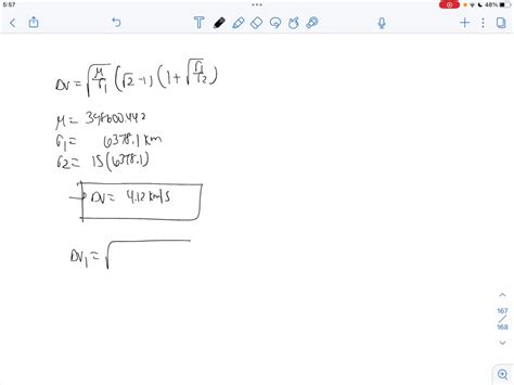 Solved Calculate The Total V Required For A Hohmann Transfer From A