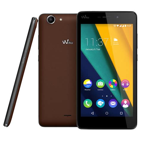 Wiko Pulp Fab 4G Chocolat Mobile Smartphone Wiko Sur LDLC