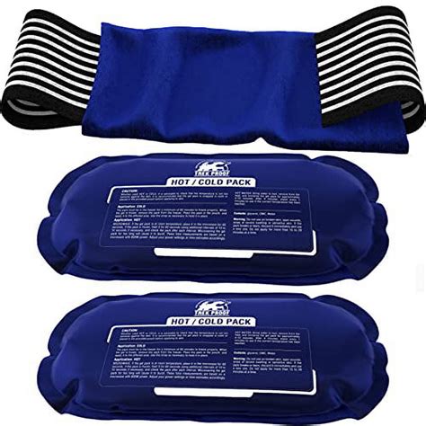 Ice Pack Piece Set Reusable Hot And Cold Therapy Gel Wrap Support Injury Recovery
