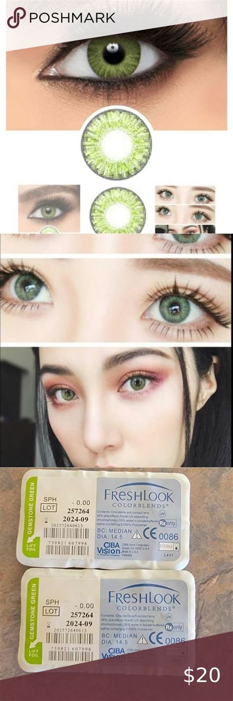 Freshlook Colorblends Gemstone Green Lenses