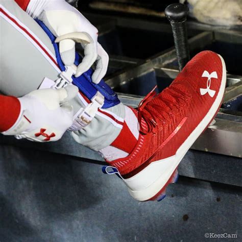 What Pros Wear: Bryce Harper’s Under Armour Harper 3 Low Cleats (2019) - What Pros Wear