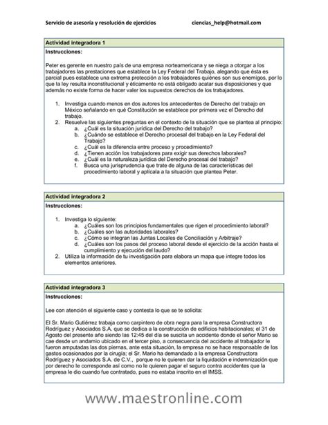 Derecho Procesal Del Trabajo PDF