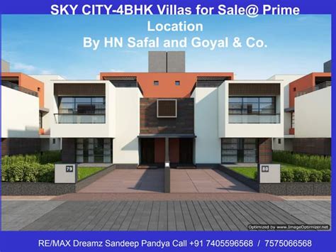 Sky City Shela 4bhk Luxurious Villa Bungalows For Sale At Shela Off Sp