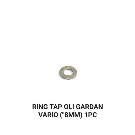 Jual Ring Tap Oli Gardan VARIO 8mm Reng Aluminium 12 BEAT VARIO